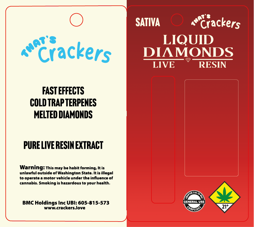 That's Crackers Live Resin Vape