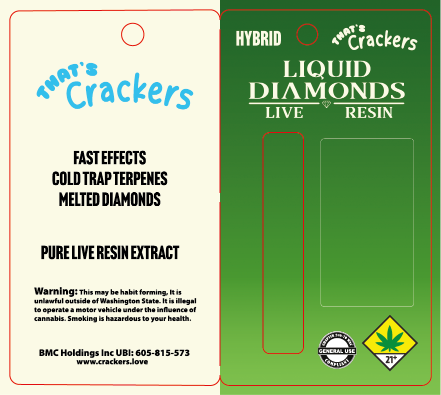 That's Crackers Live Resin Vape