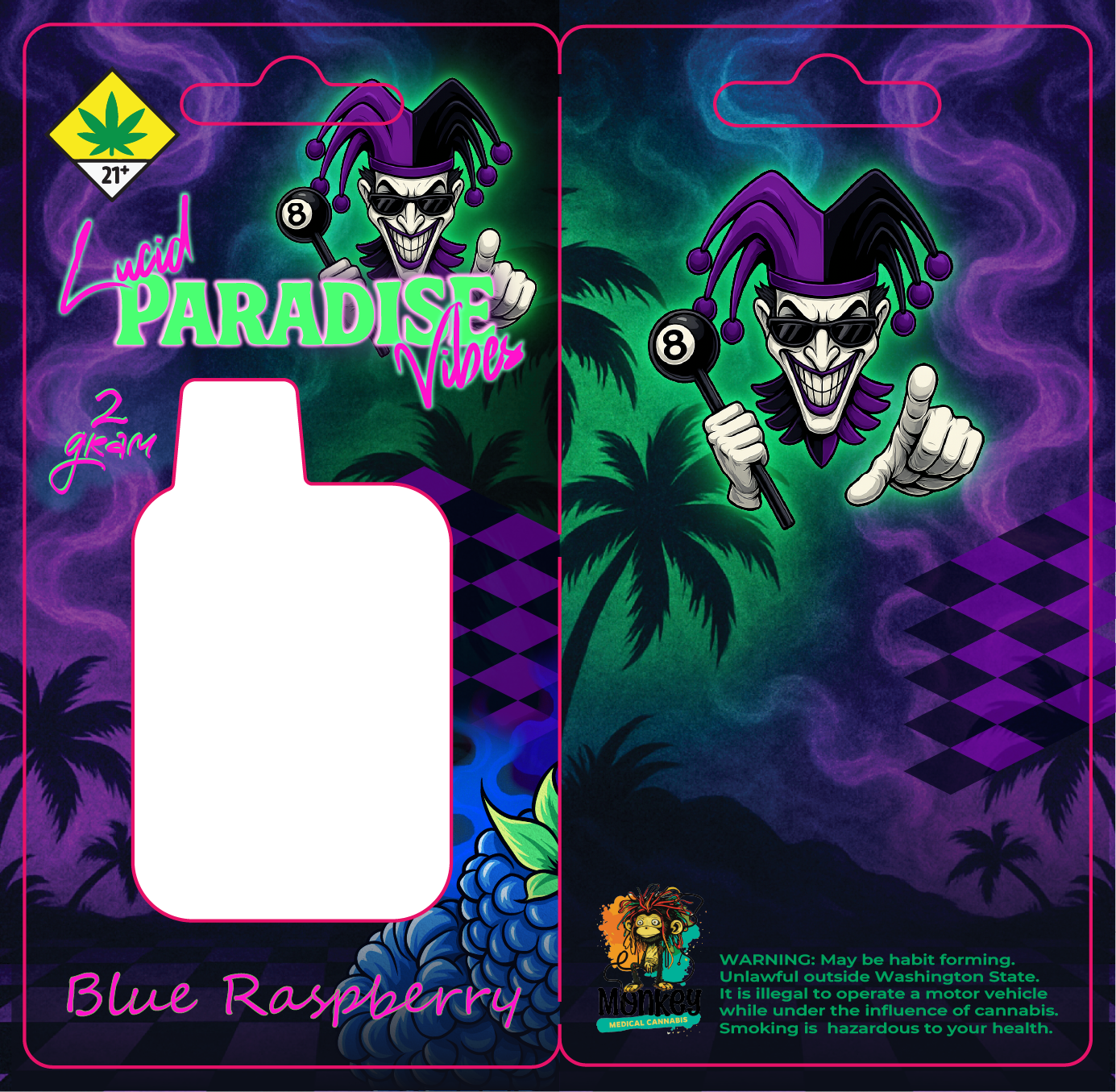 Lucid Paradise Vibes 2g Disposable