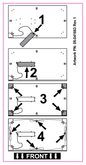 Label Guide Tray Horizontal-05-041663