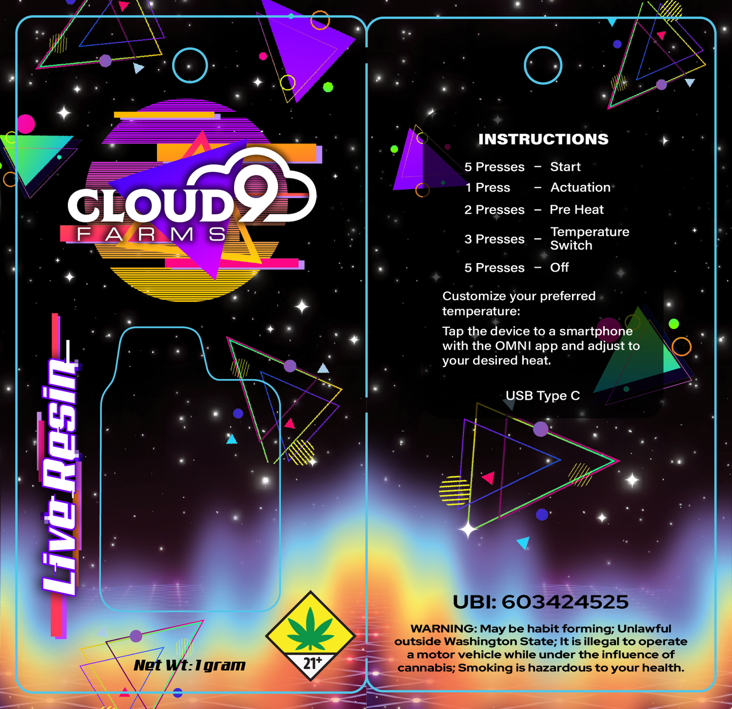 Cloud 9 Vatra Pro Disposables