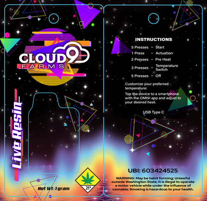 Cloud 9 Vatra Pro Disposables