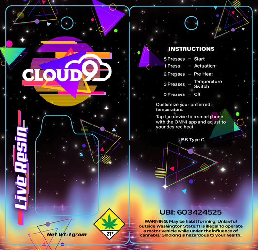 Cloud 9 Vatra Pro Disposables