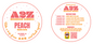 AZ - A2Z Shrooms Labels (Front and Back set)