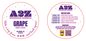 AZ - A2Z Shrooms Labels (Front and Back set)