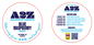 AZ - A2Z Shrooms Labels (Front and Back set)