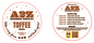 AZ - Chocolate Bar Round Labels (Front and Back Set)