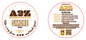 AZ - Chocolate Bar Round Labels (Front and Back Set)