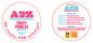AZ - Chocolate Bar Round Labels (Front and Back Set)