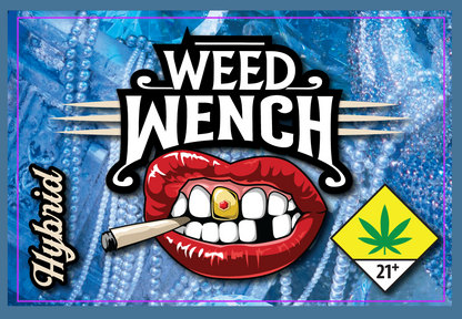 Weed Wench Labels 2x3"