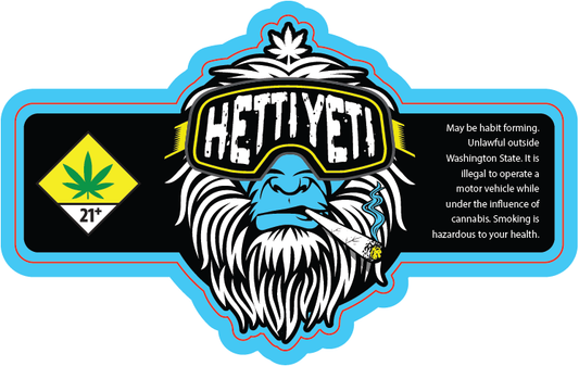 14g Hetti Yeti Jar Label