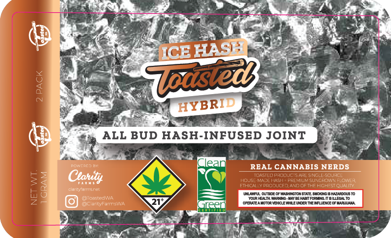 Ice Hash Joint Tube Labels