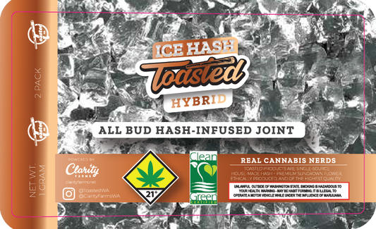 Ice Hash Joint Tube Labels