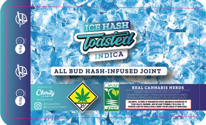 Ice Hash Joint Tube Labels