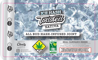 Ice Hash Joint Tube Labels