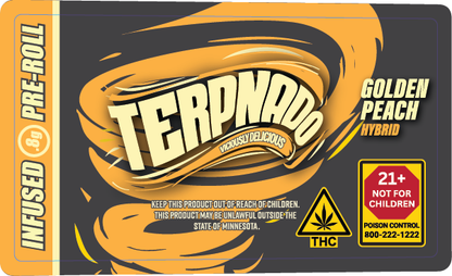 MN - Terpnado 0.8g Single Preroll Label
