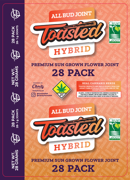 Toasted Joint 28 pack Label