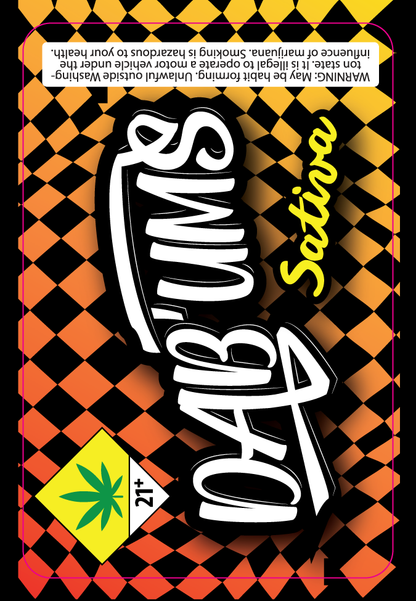 Dab Ums 3x2 Label