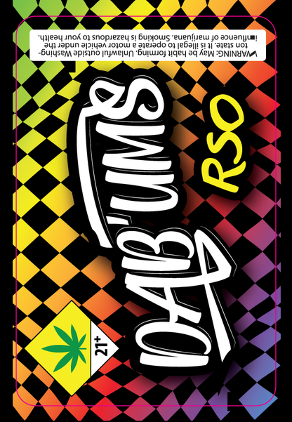 Dab Ums 3x2 Label