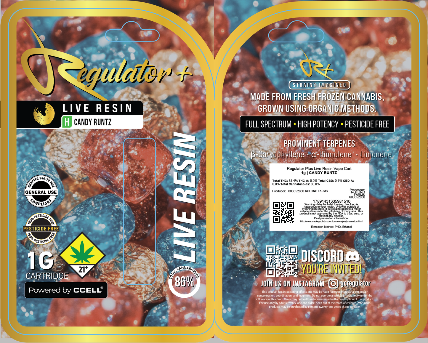 Regulator+ Live Resin