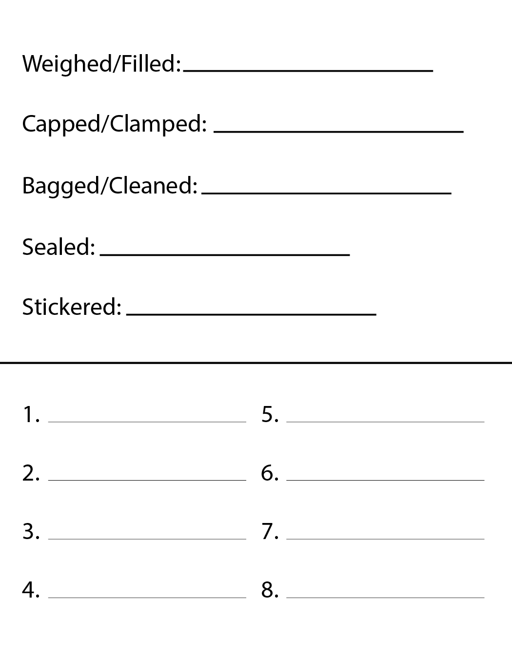 Chain of Custody