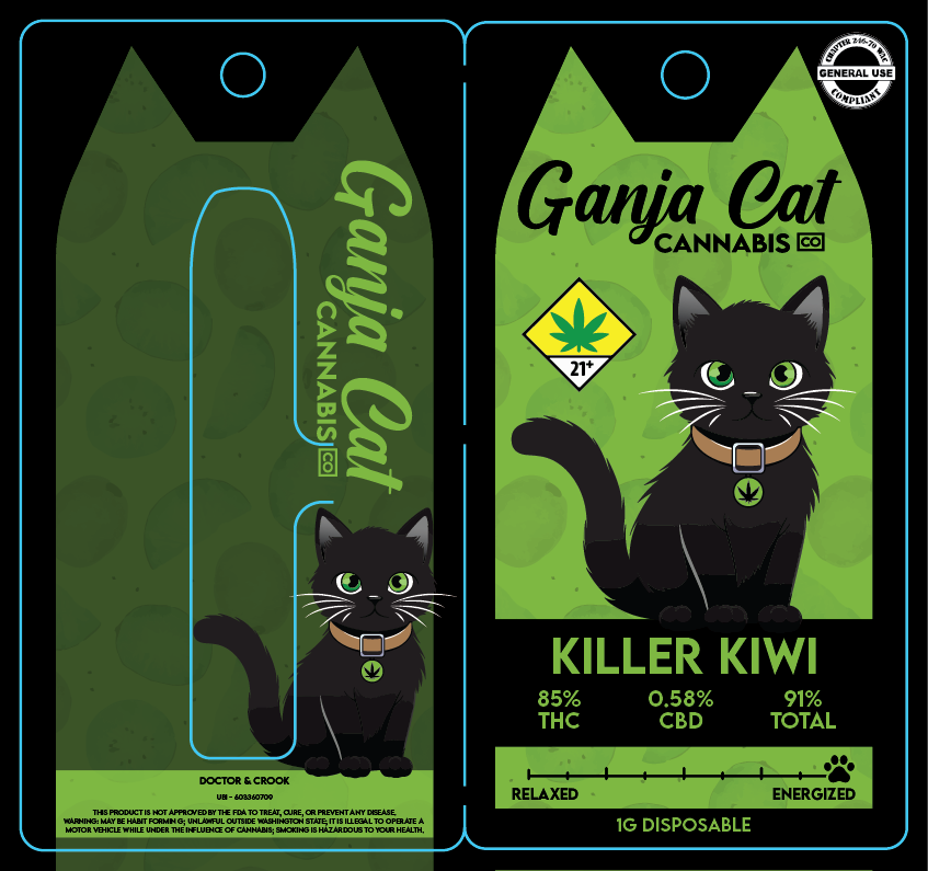 Ganja Cat Disposables