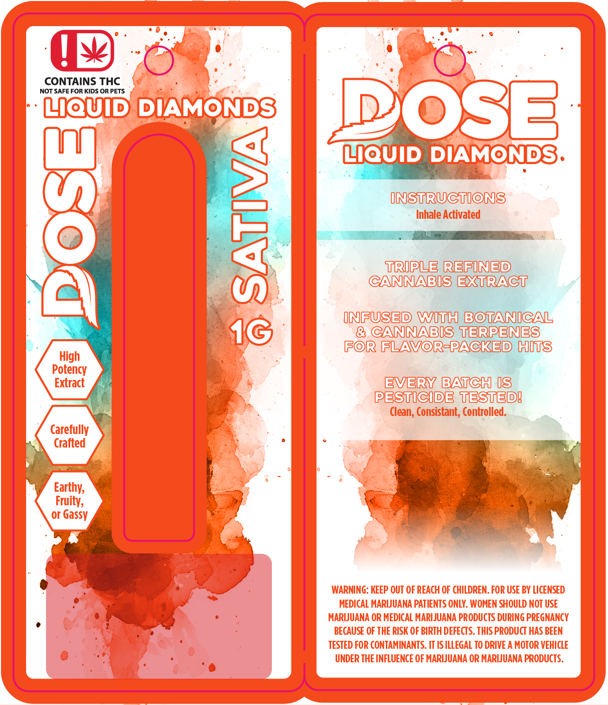 OK - DOSE Liquid Diamonds Eros Pro Disposable