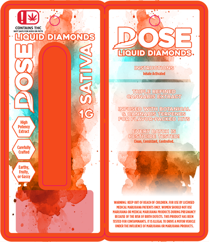 OK - DOSE Liquid Diamonds Eros Pro Disposable