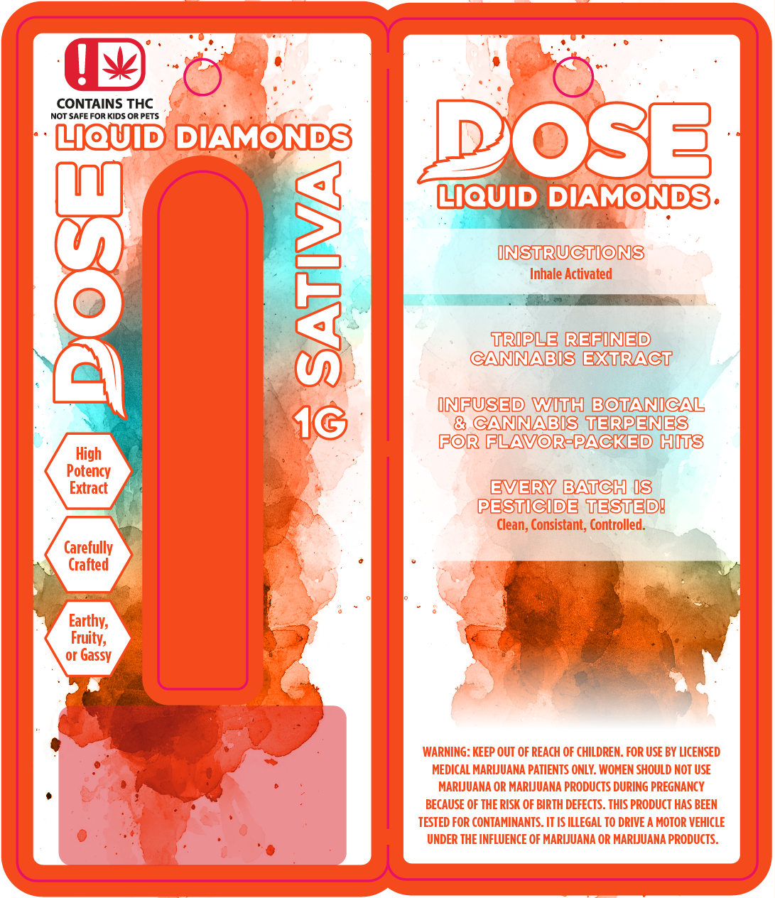 OK - DOSE Liquid Diamonds Eros Pro Disposable