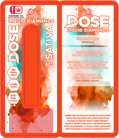 OK - DOSE Liquid Diamonds Eros Pro Disposable