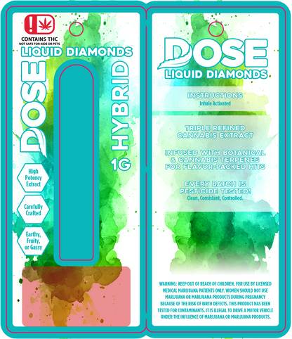 OK - DOSE Liquid Diamonds Eros Pro Disposable