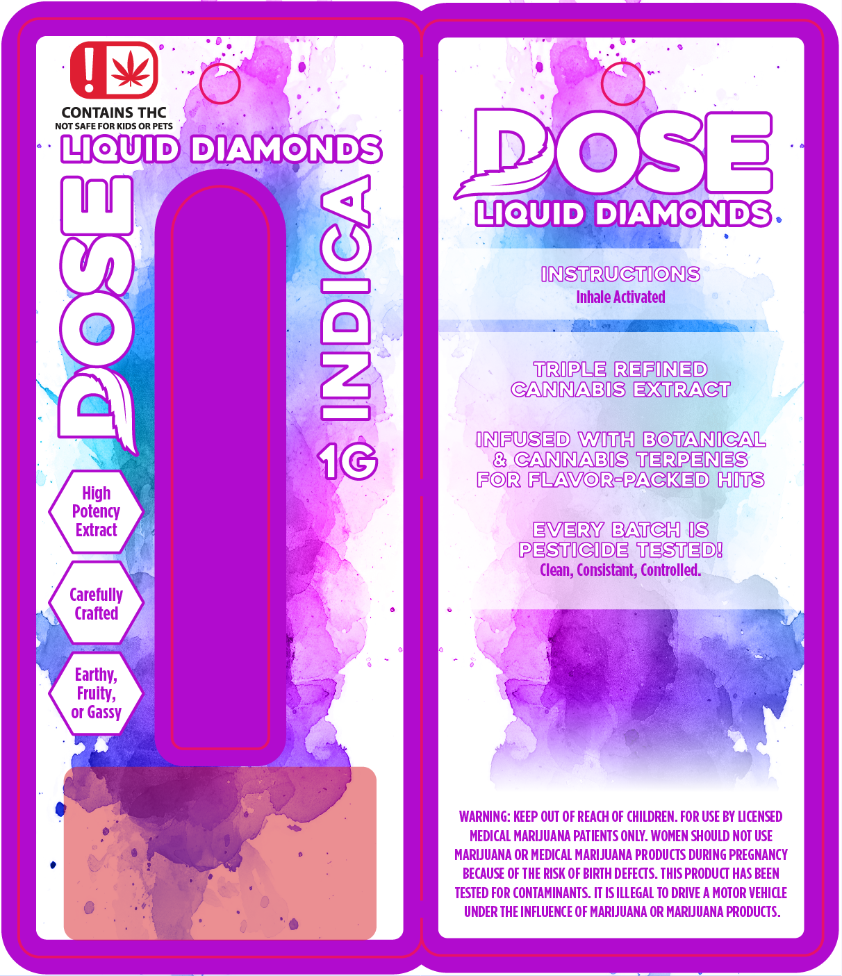 OK - DOSE Liquid Diamonds Eros Pro Disposable