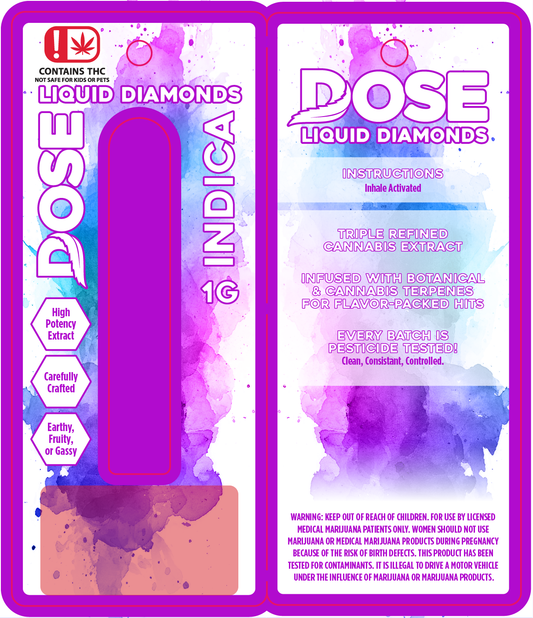 OK - DOSE Liquid Diamonds Eros Pro Disposable