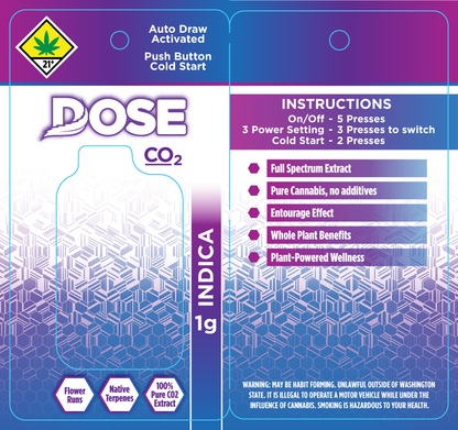 DOSE CO2 Flare Disposable