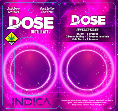 DOSE Distillate Flare Disposable
