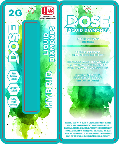 OK - DOSE 2g Liquid Diamonds Disposable
