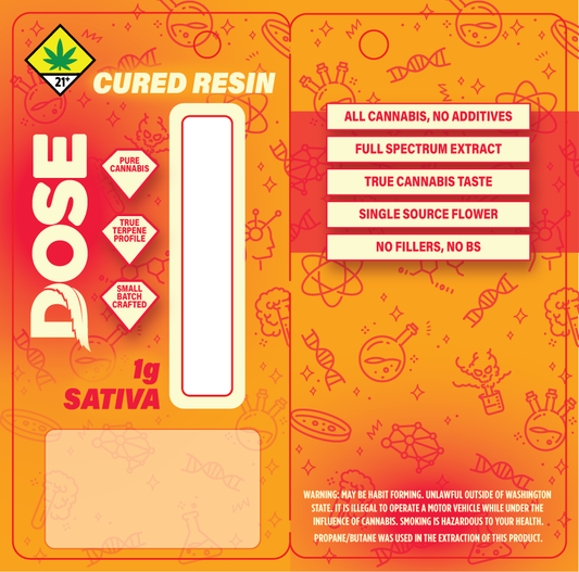 DOSE Cured Resin Vape