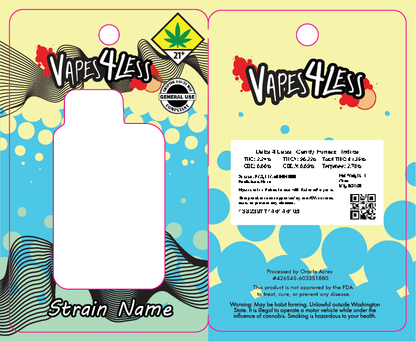 Vapes4Less Eco Ombre Disposable