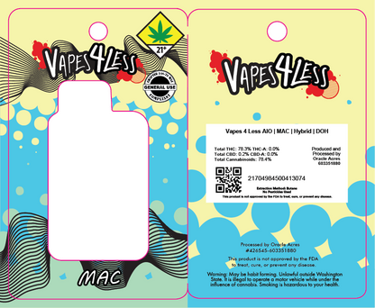 Vapes4Less Eco Ombre Disposable