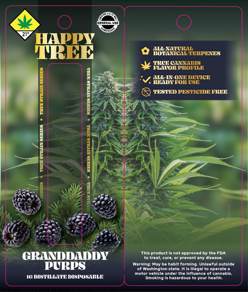 Happy Tree True Strain Series Opex Disposable