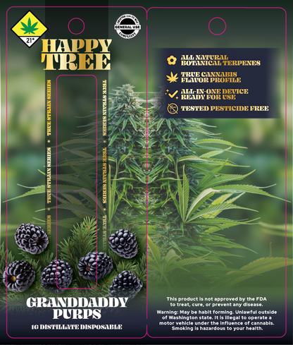 Happy Tree True Strain Series Opex Disposable