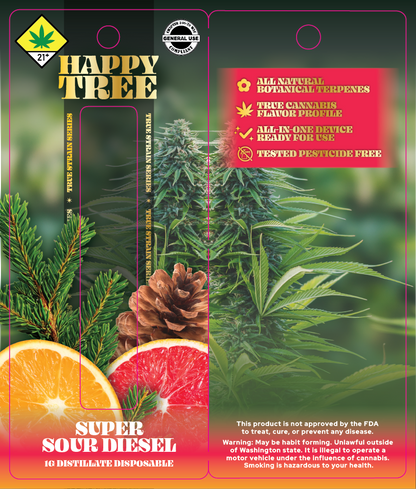 Happy Tree True Strain Series Opex Disposable