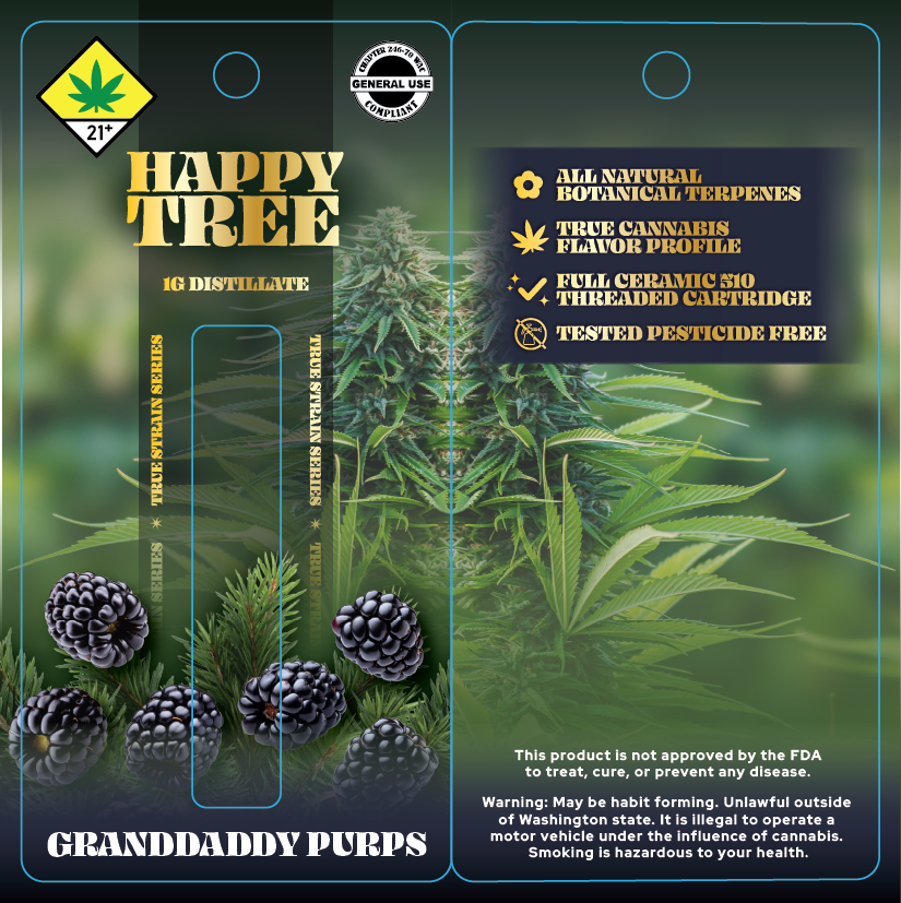 Happy Tree True Strain Vape