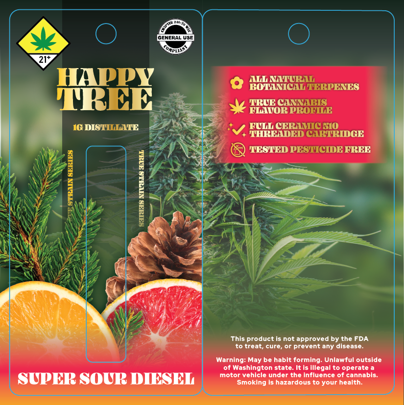 Happy Tree True Strain Vape