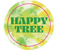 Happy Tree 1.5" Round Labels