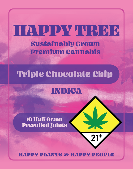 Happy Tree Box Sticker