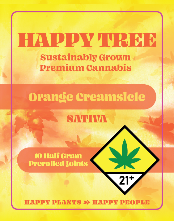 Happy Tree Box Sticker