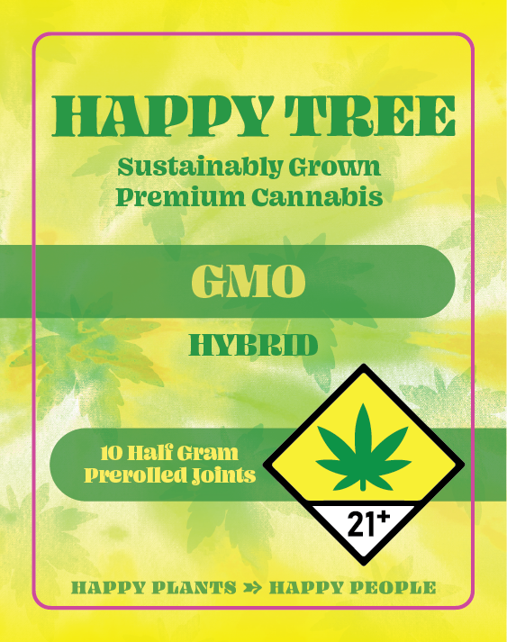 Happy Tree Box Sticker