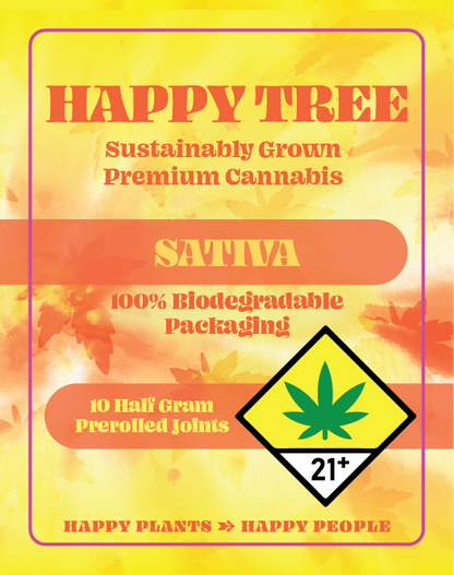 Happy Tree Box Sticker