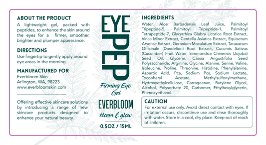 Everbloom 15ML 6.33x9.10cm Labels